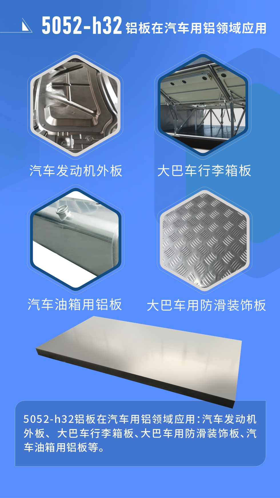 5052鋁合金厚板用途： 料倉、法蘭料、GIS殼體、游艇、內(nèi)衣模/鞋模、儲氣筒、口罩機器、口罩機、精密機械加工等;